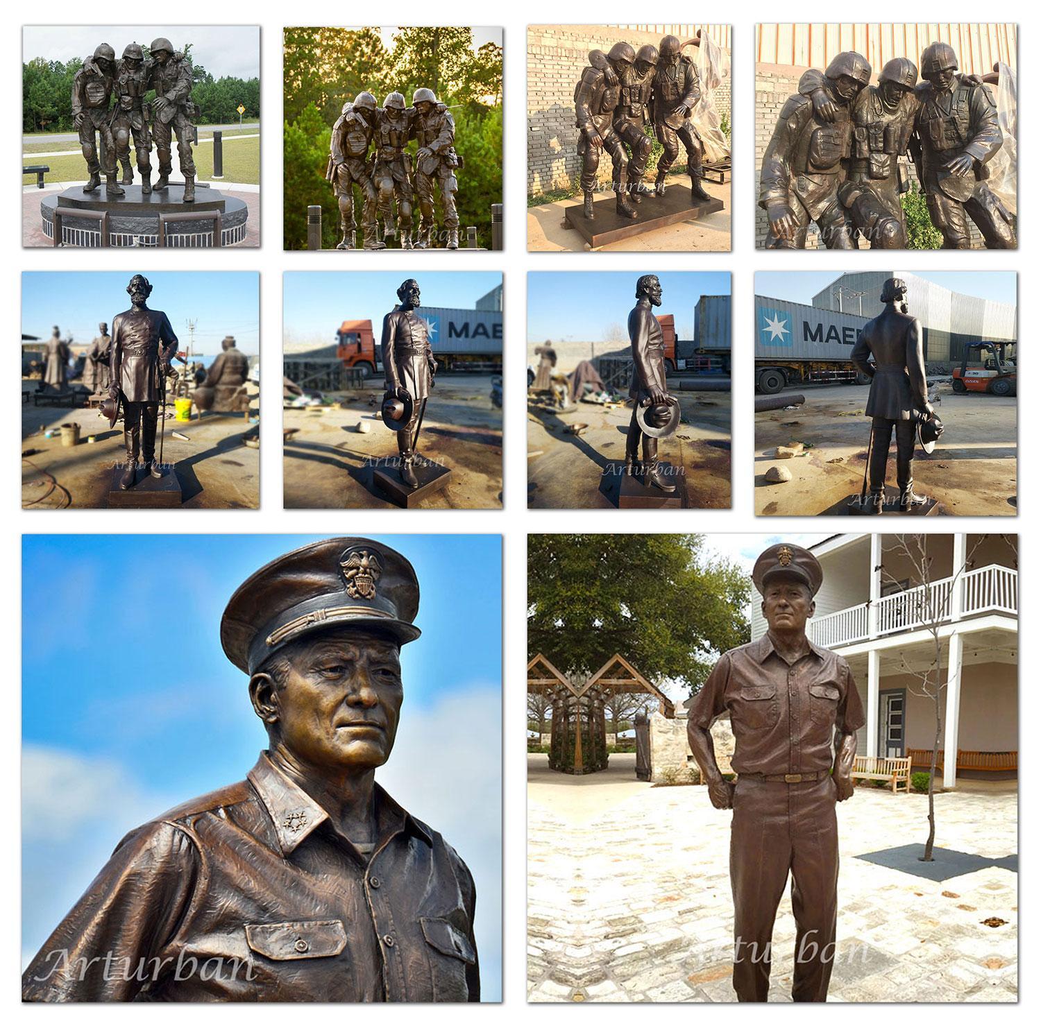 Estatua conmemorativa grande