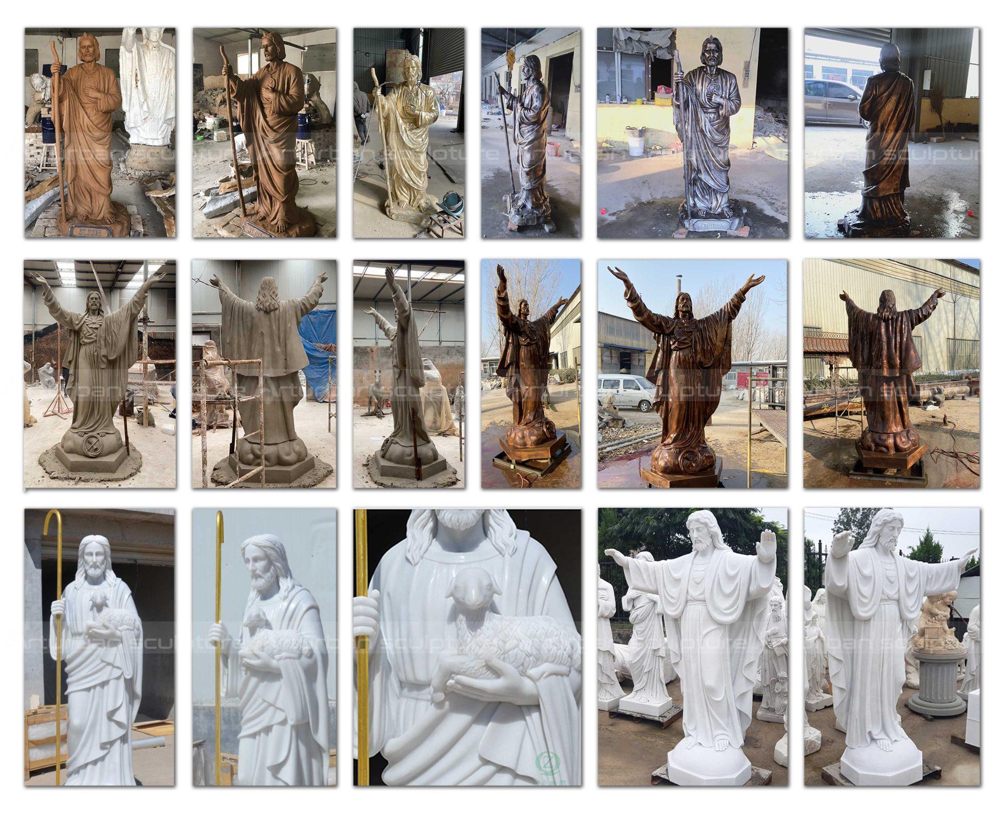 Large Christian Statue