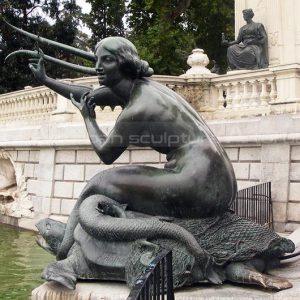 schwarze Meerjungfrau-Statue
