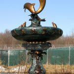 dolphin garden fountain
