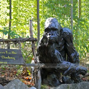 statue de gorille pour jardin