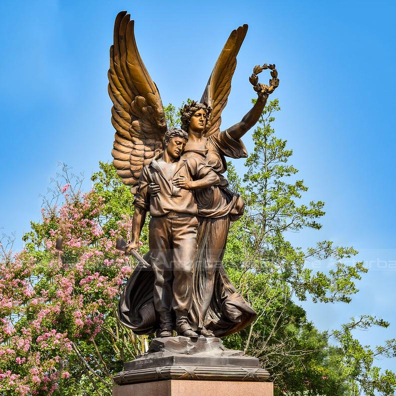 estatuas de ángeles para jardín