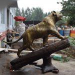 Bronze-Tiger-Statue