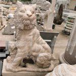 تمثال نمر رخامي