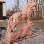 enfeites de jardim de tigre