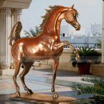 figura de caballo árabe