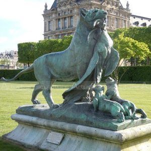 grande décoration de jardin de tigre