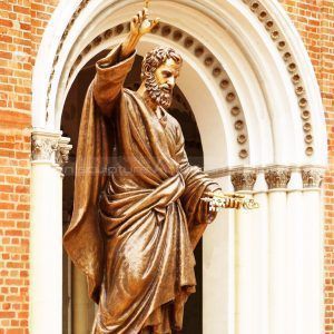 estátua de bronze de São Pedro