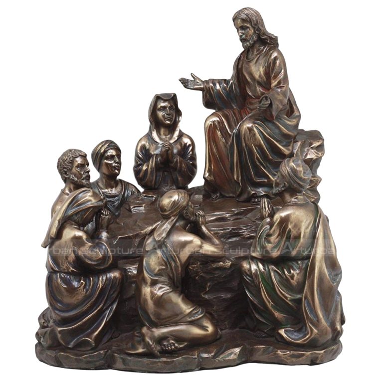 Jesus-Statue im Freien