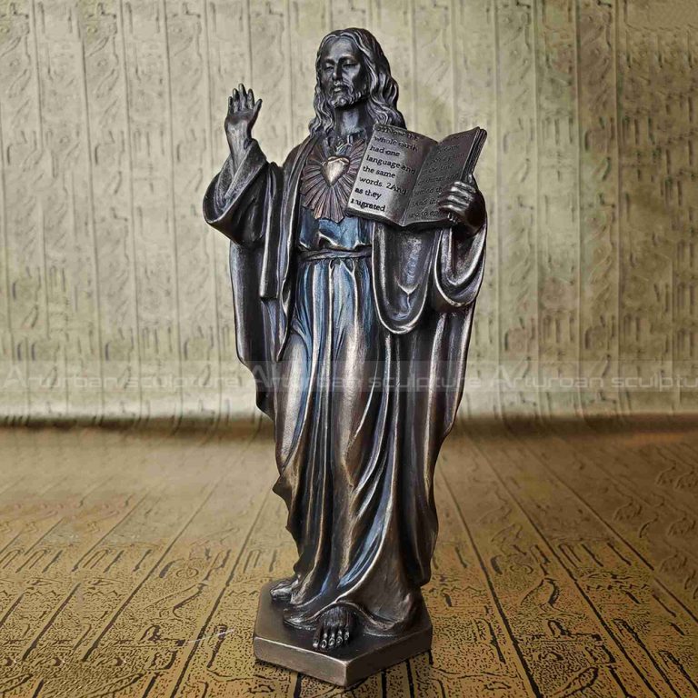 estátua de jesus negro
