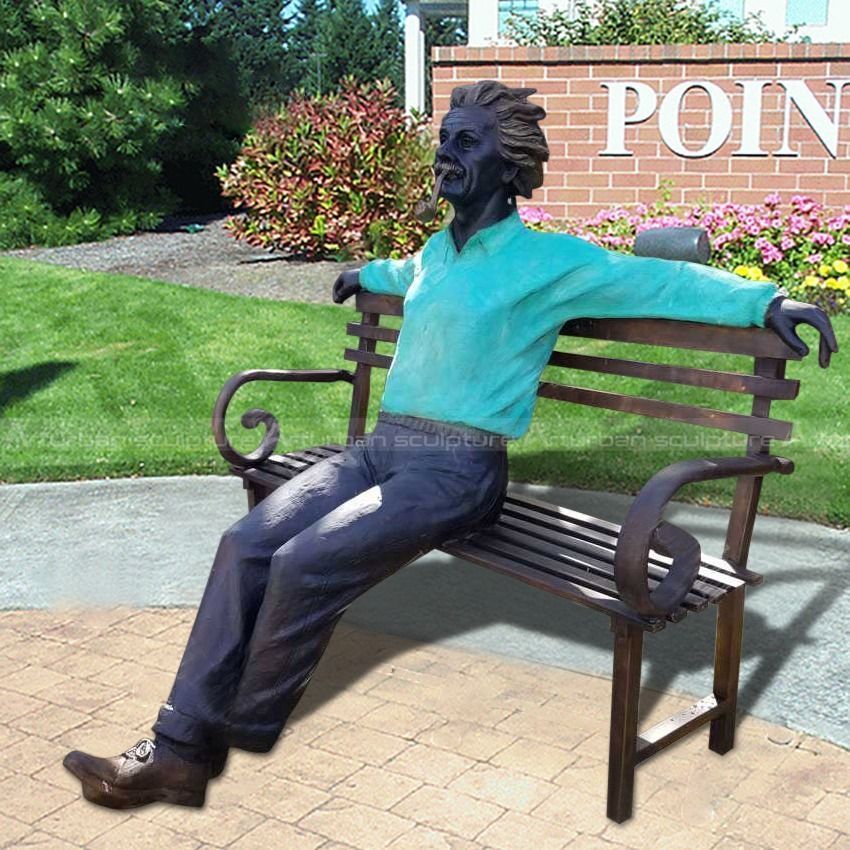 Albert Einstein Bronzestatue Albert Einstein Bronzestatue
