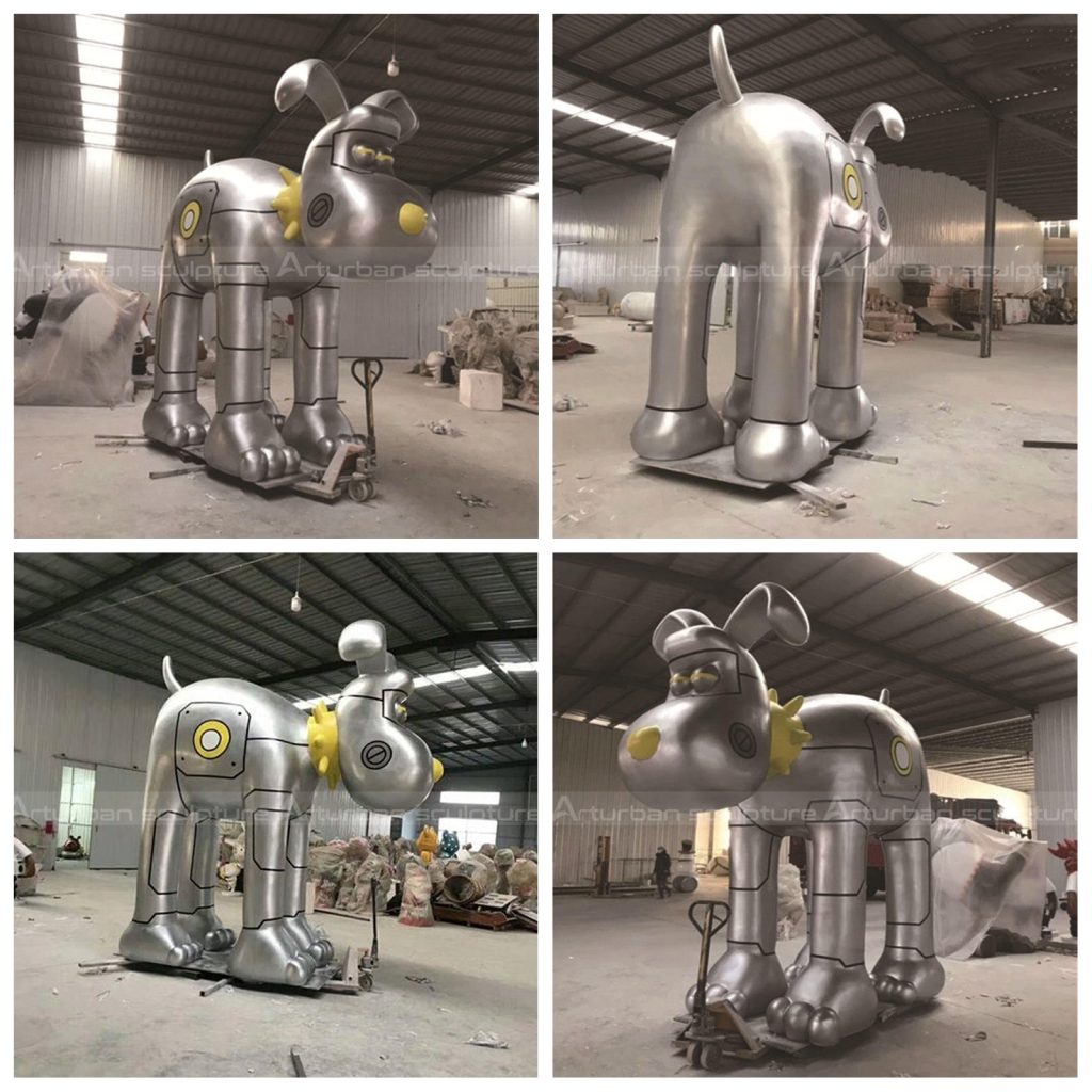 fabbrica di sculture di Gromit