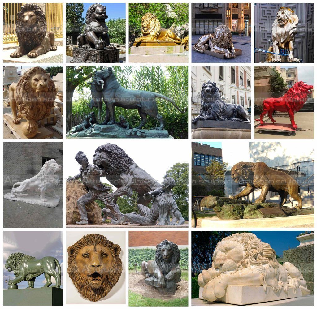 statua di leone