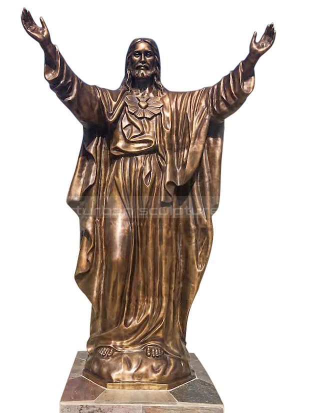 statua di Gesù della chiesa cattolica