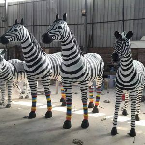 zebra statue