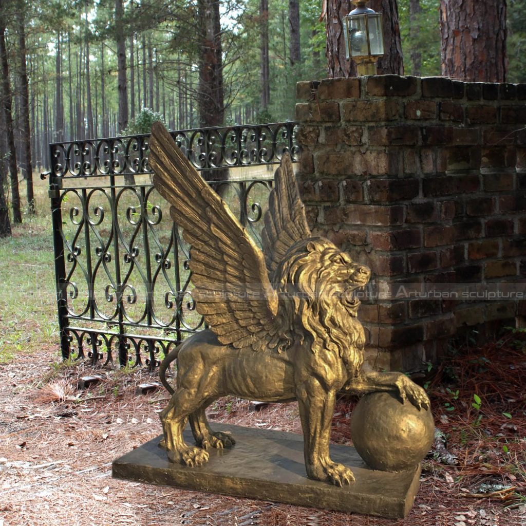 flying lion statue flying lion statue
