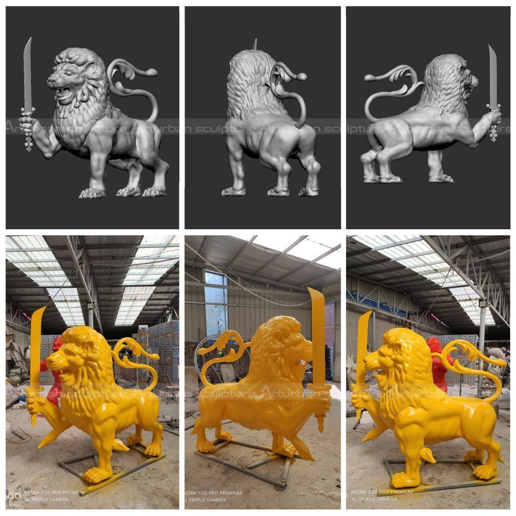 Fiberglass Lion Statue Fiberglass Lion Statue