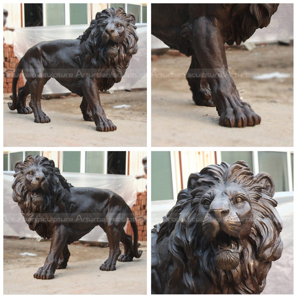 Life Size Bronze Lion Statue Life Size Bronze Lion Statue