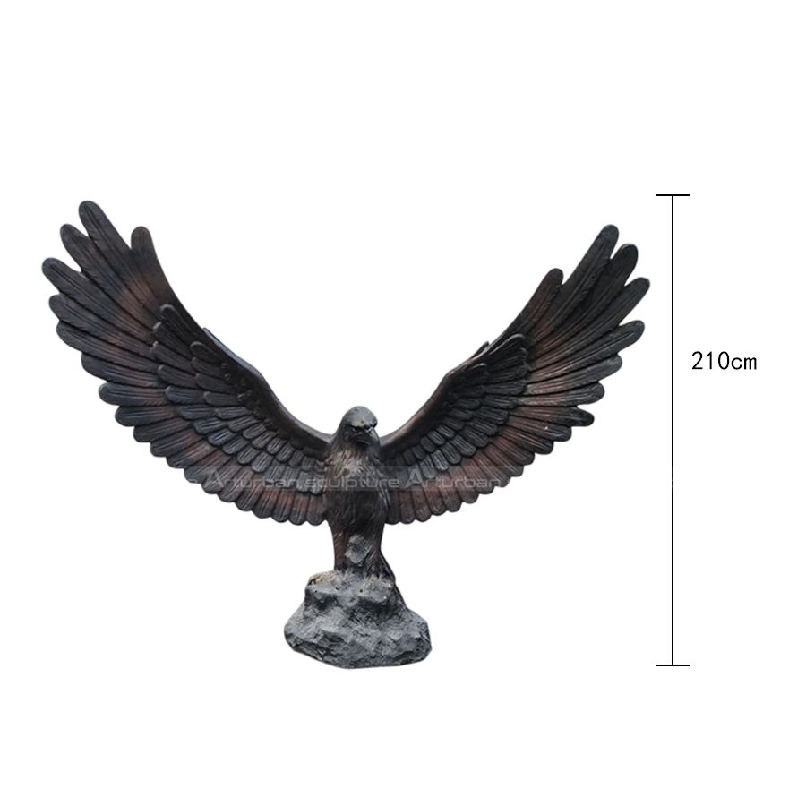 Outdoor-Adler-Skulptur