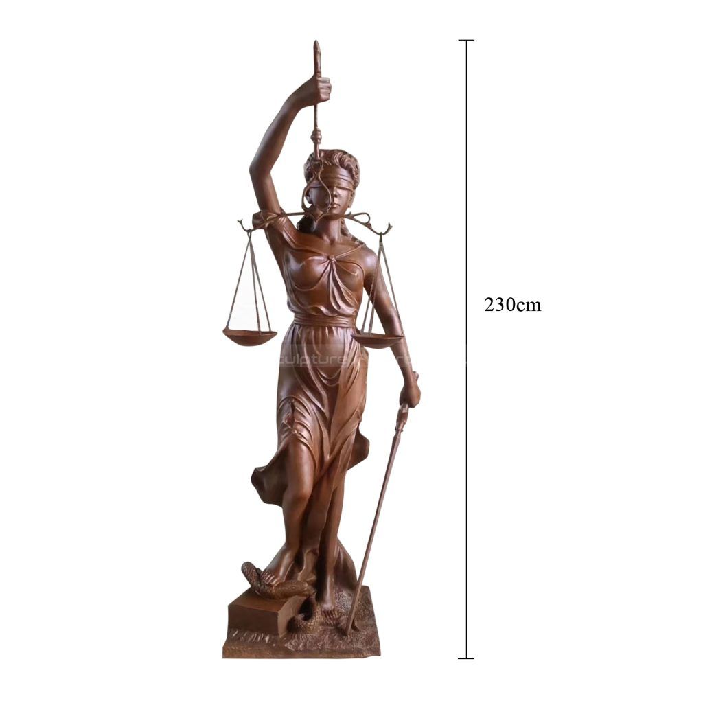 statue de la déesse de la Justice