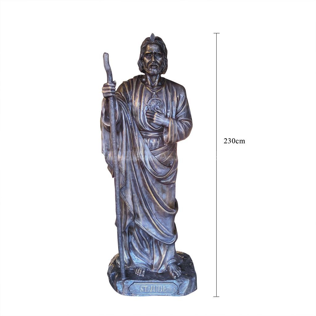 St. Judas Gartenstatue