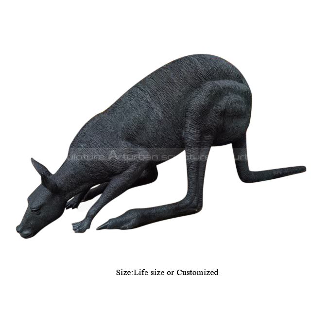 Känguru Garten Statue