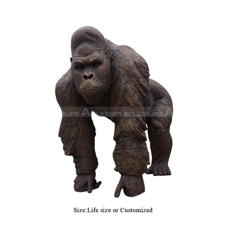 Außen-Gorilla-Statue