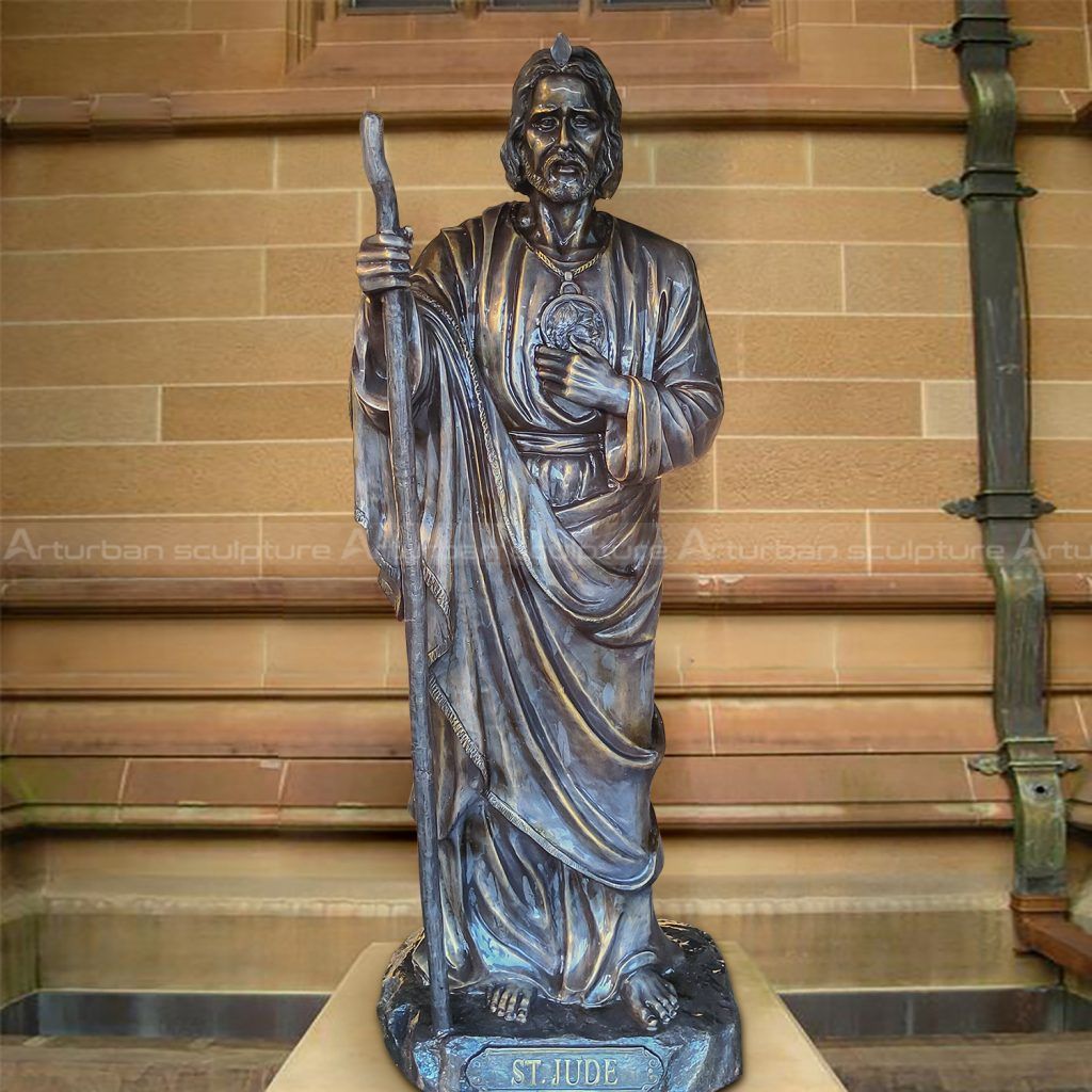 St. Juda Gartenstatue