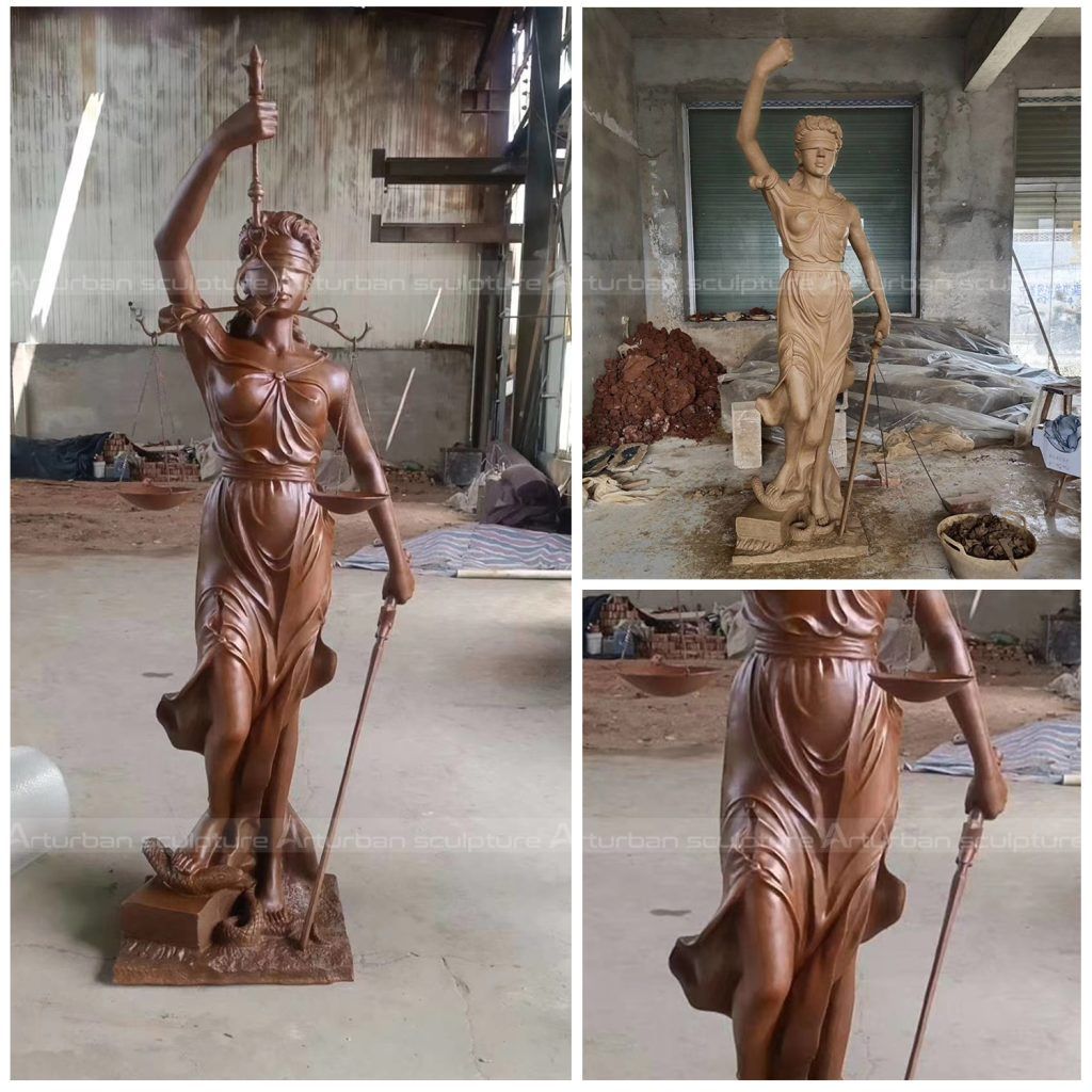 statue de la déesse de la Justice