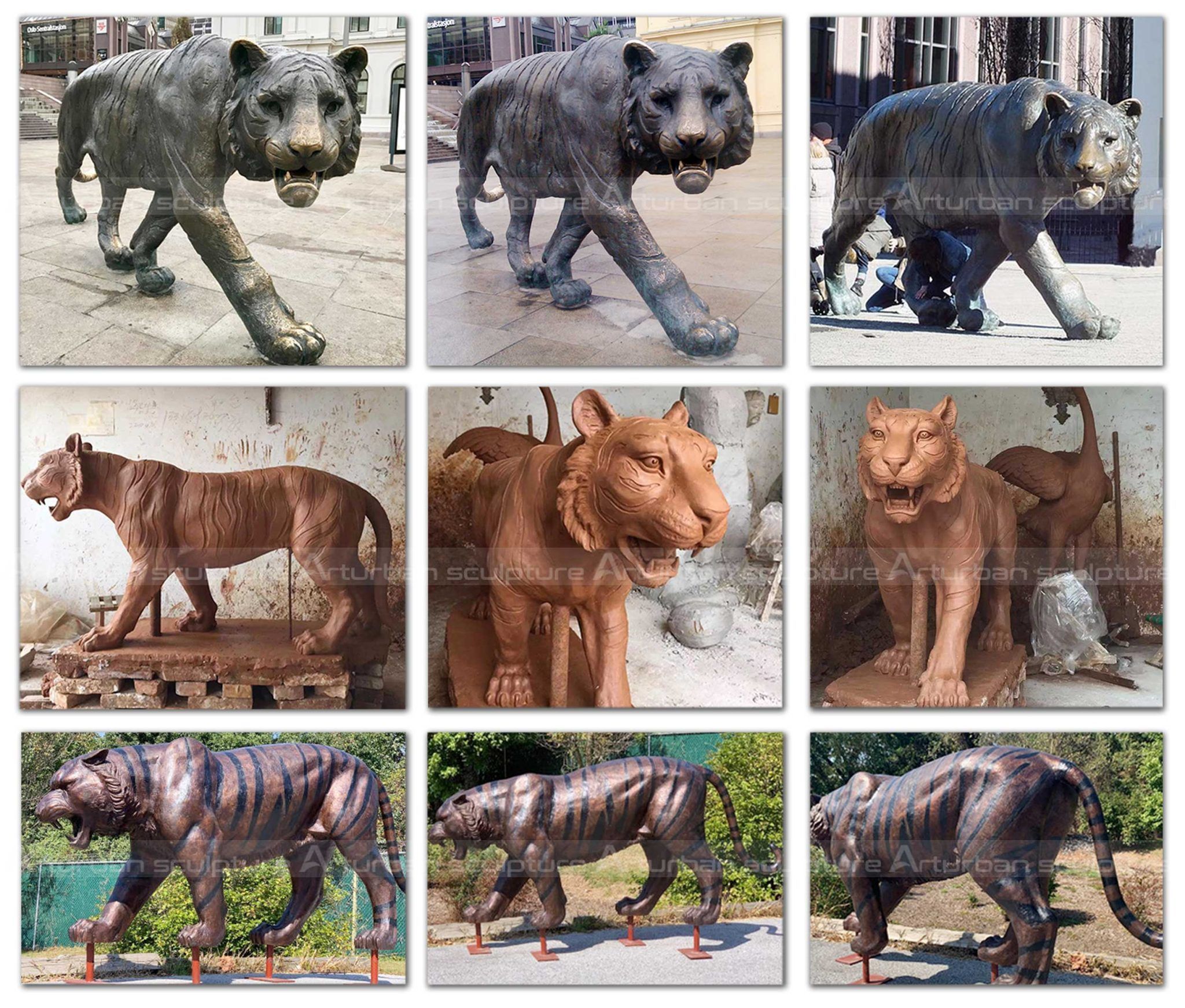 Large Tiger Statue