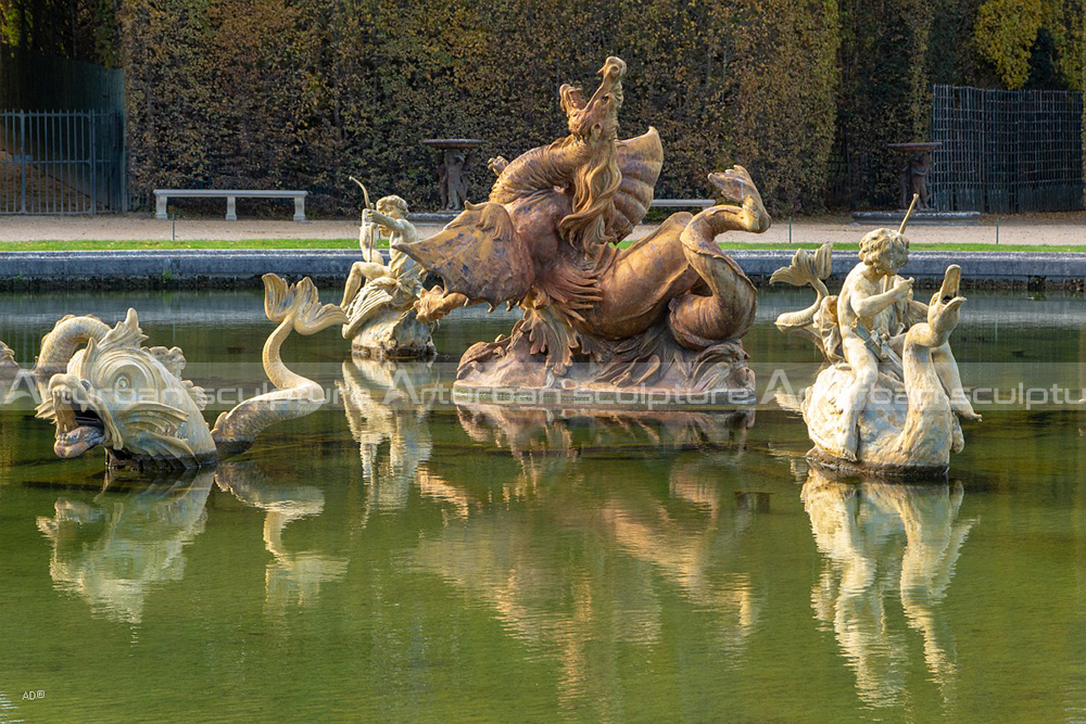 fontaine de dragon occidental