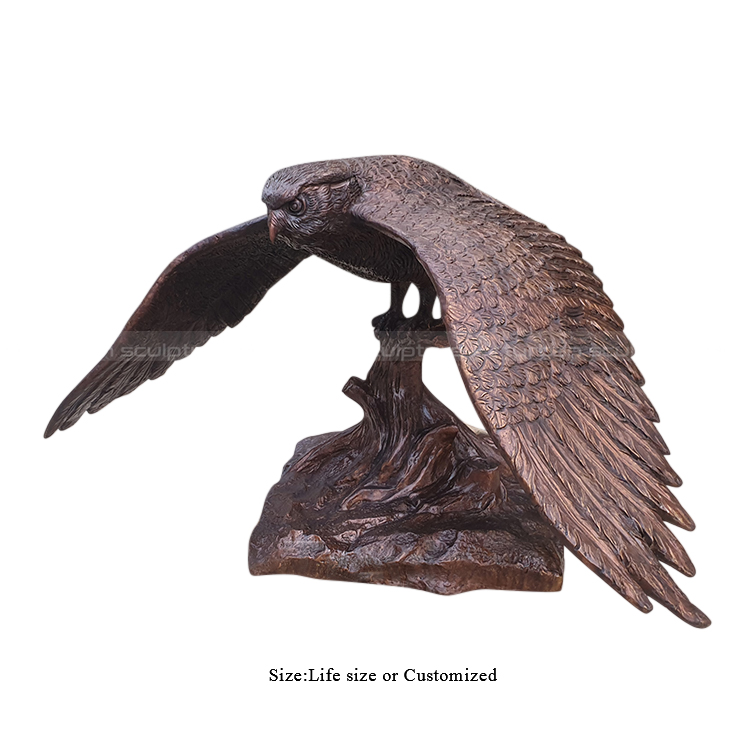 Eulenskulptur für den Garten