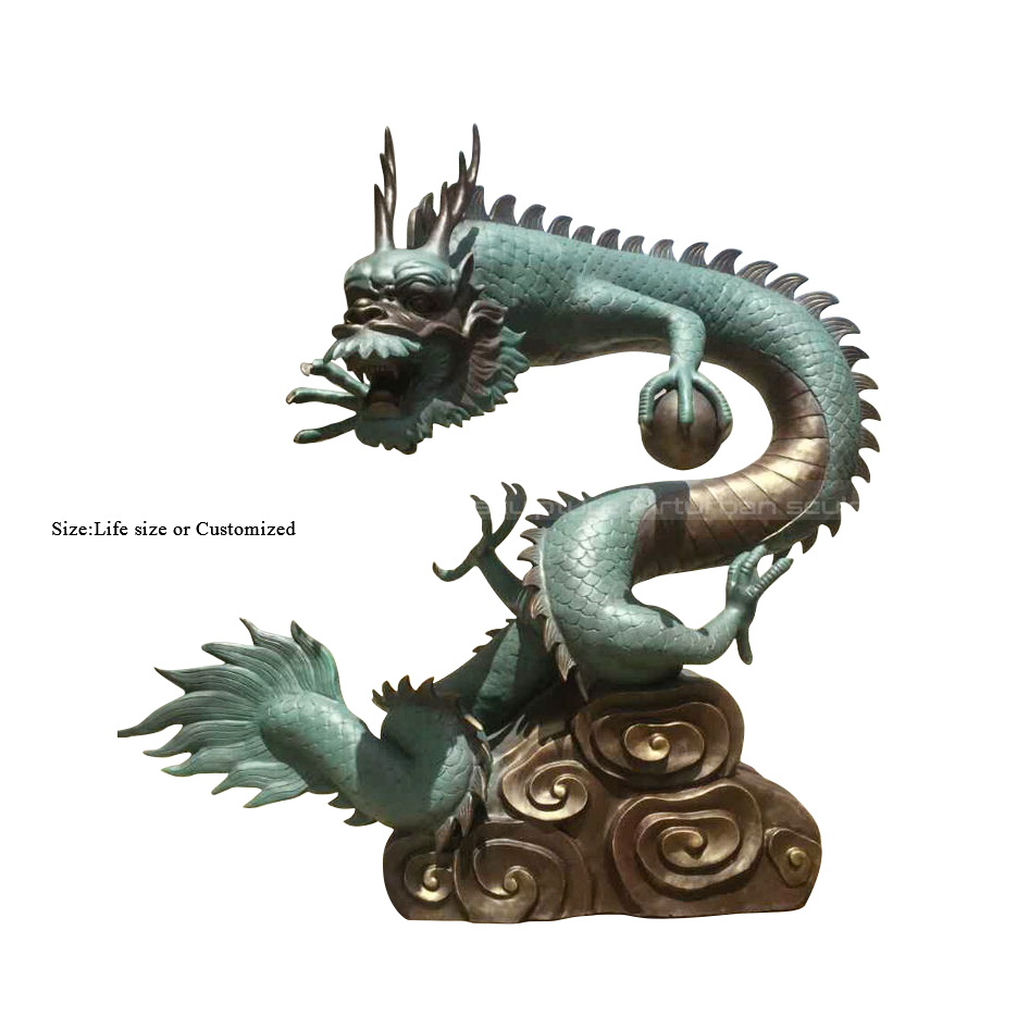 fonte do dragão de bronze