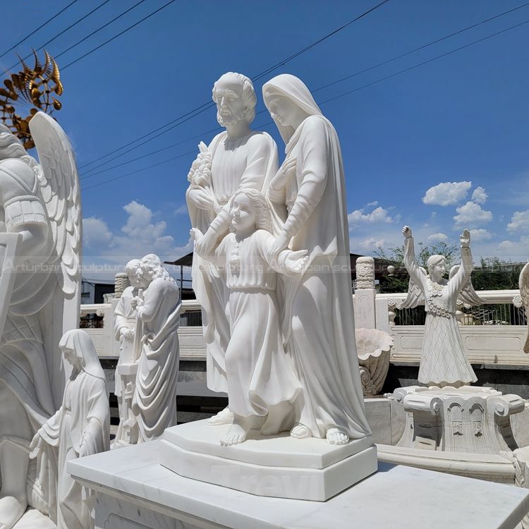 grande statua della famiglia santa da esterno