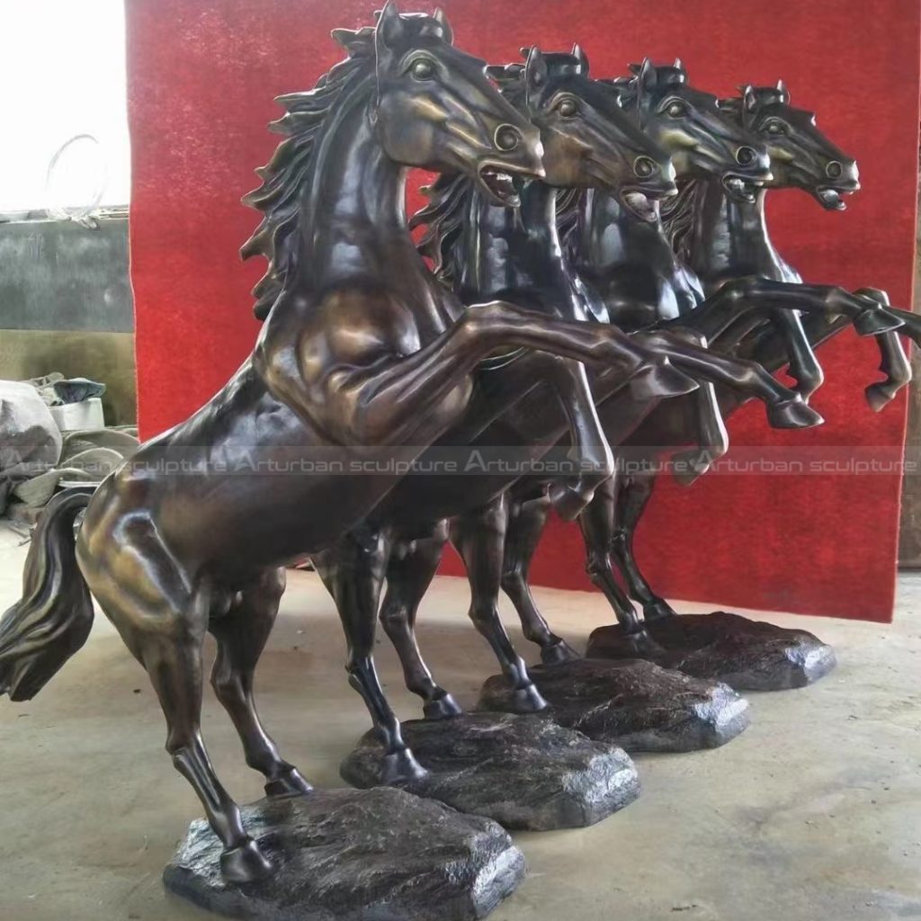 figura de cavalo saltando