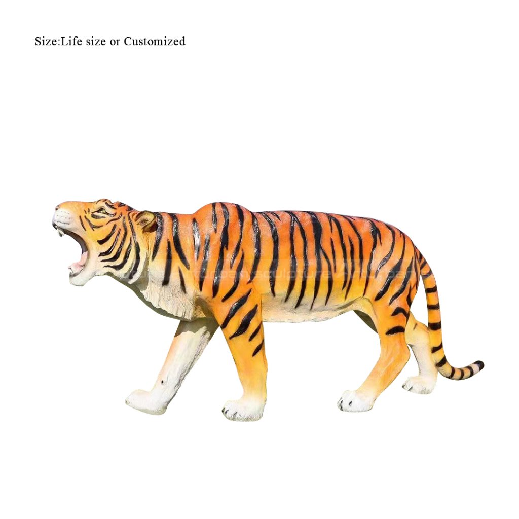 Tiger-Statue für den Garten