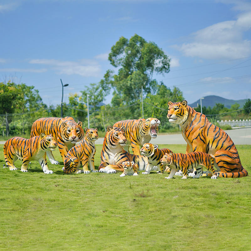 Tiger-Statue für den Garten