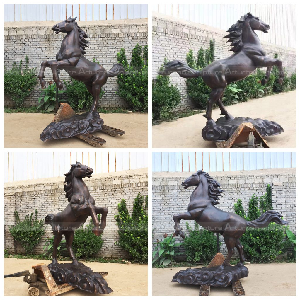 figura de cavalo saltando