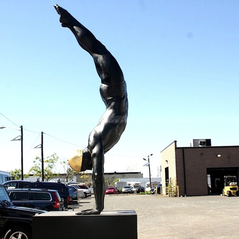 Statue de nageur