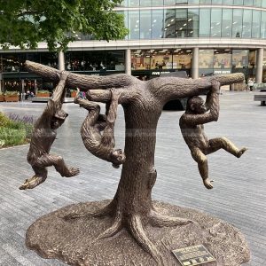 statue di scimmie per esterni