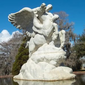 statua di cavallo pegaso