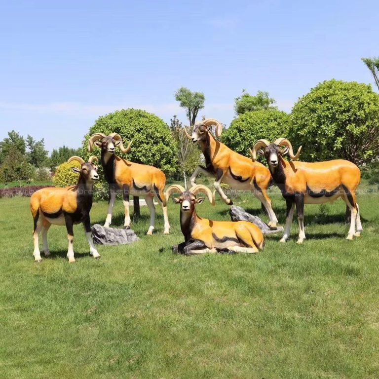 نحت خروف القرن العظيم