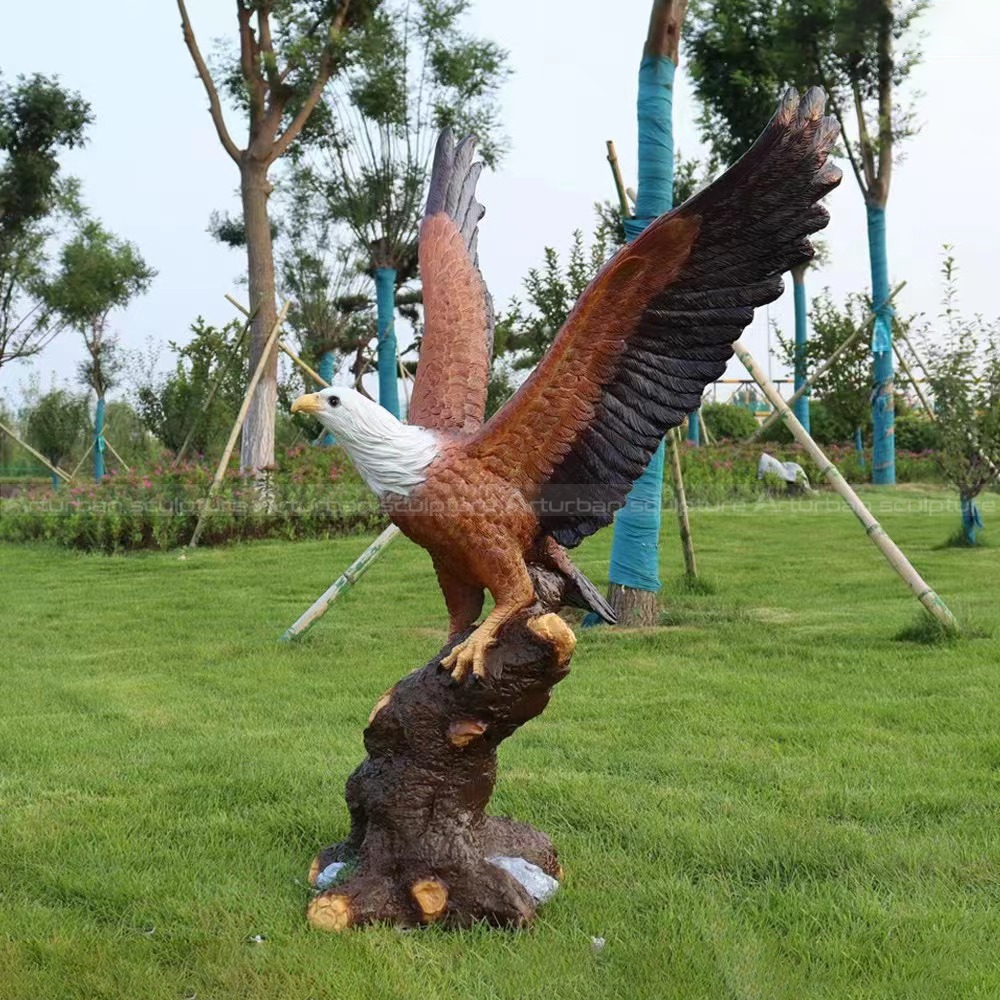 Weißkopfseeadler Gartenstatue