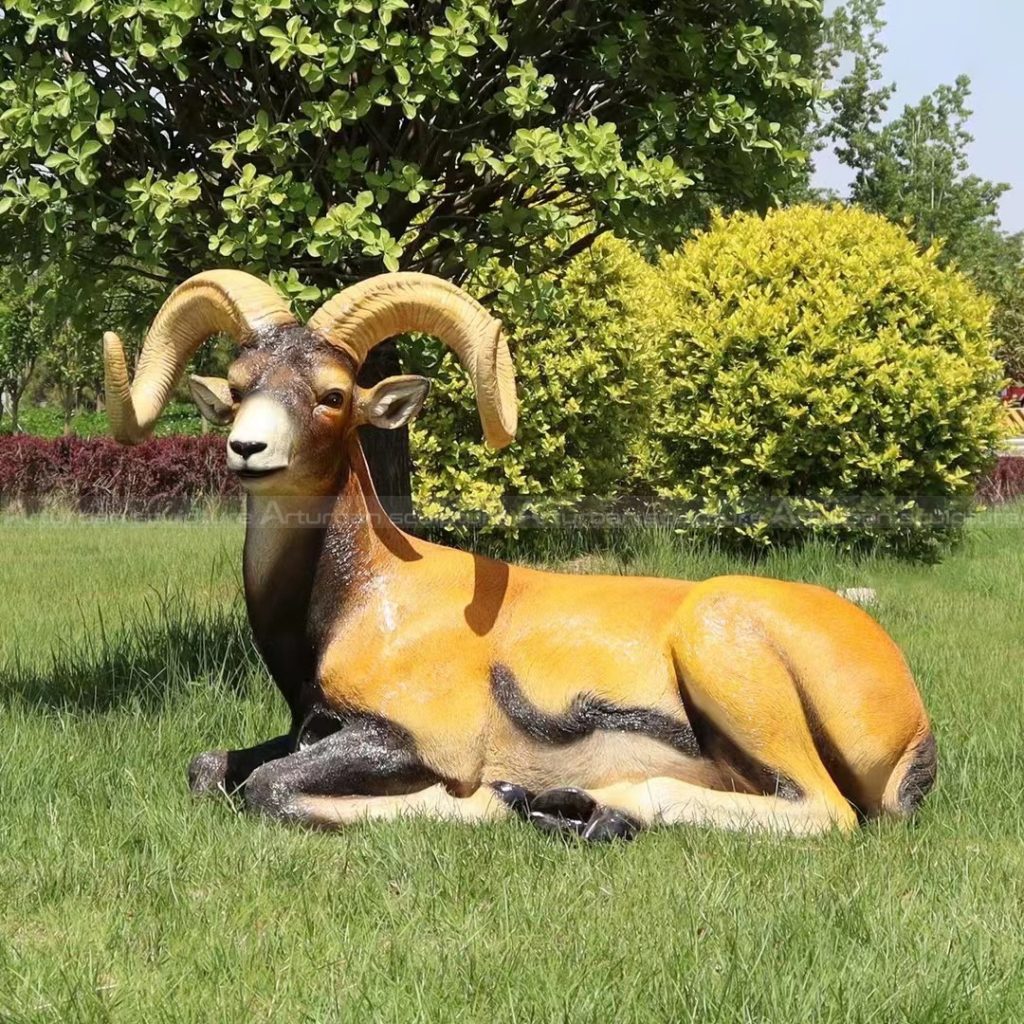 Bighorn-Schaf Skulptur