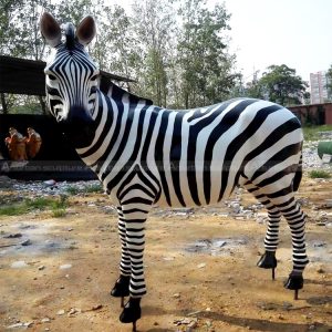 lebensgroße Zebra-Statue