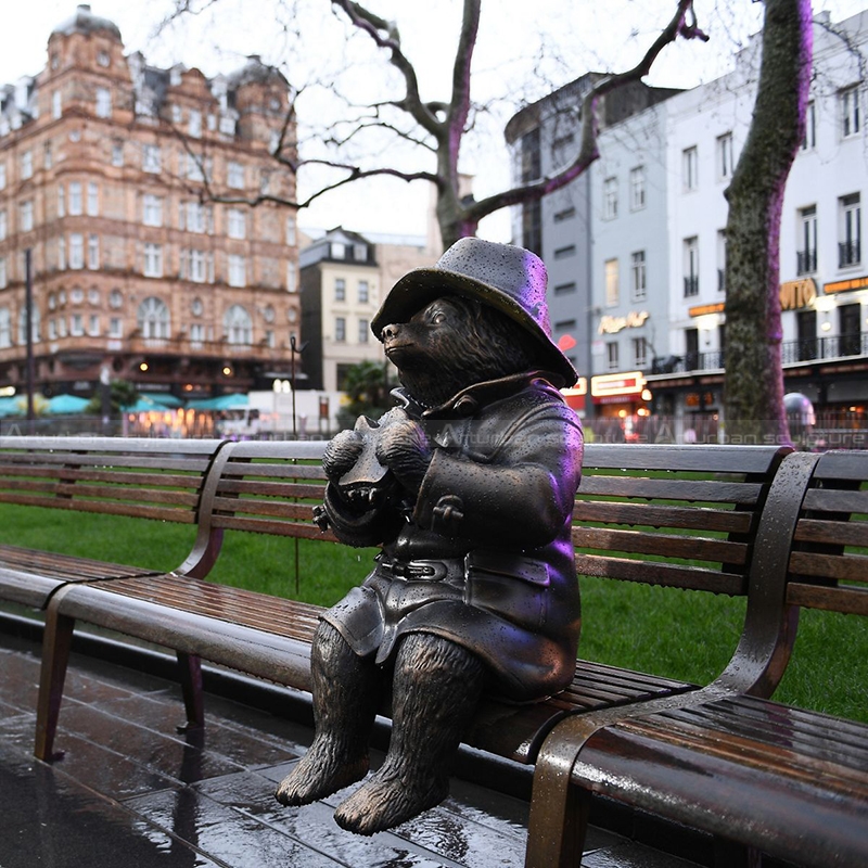 paddington bear sculpture