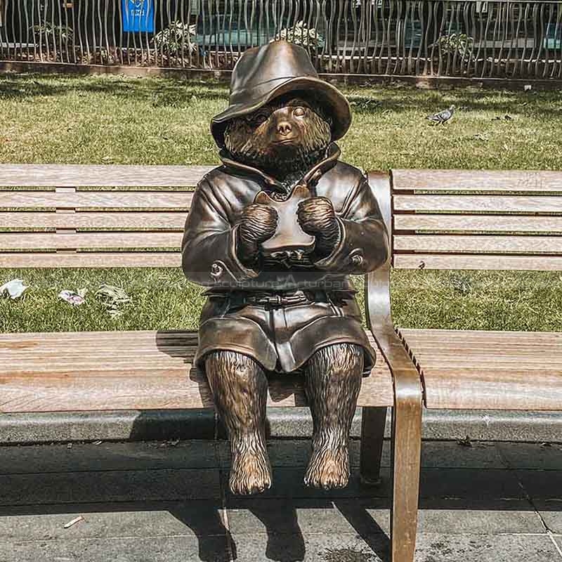 paddington bear sculpture