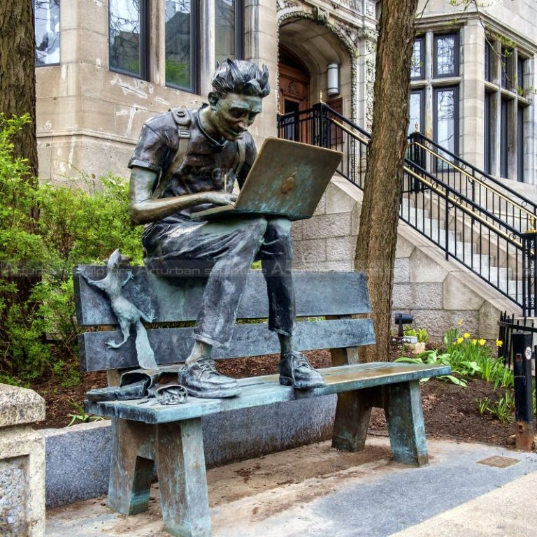 Estatua de Estudiante de Montreal
