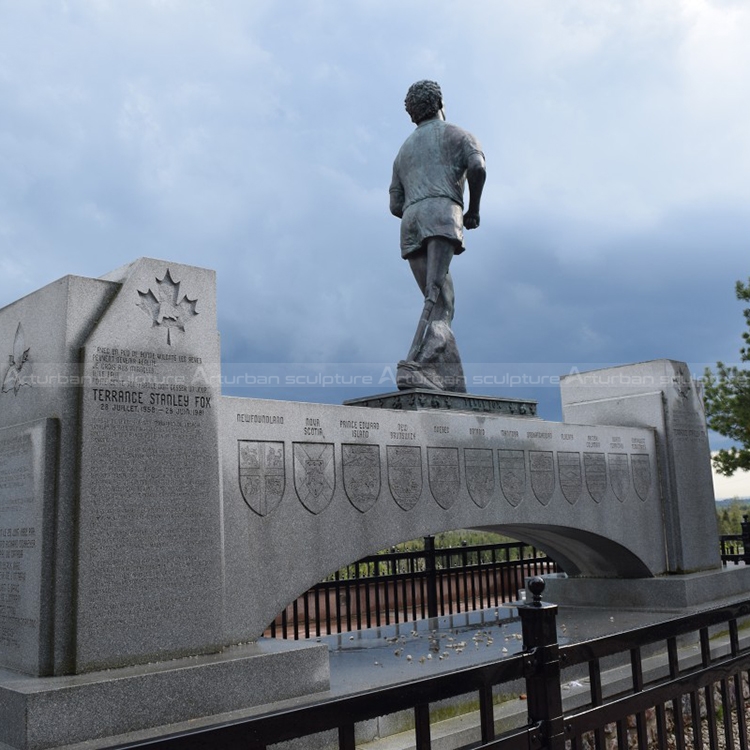 Placa de Pessoa Histórica Nacional Terry Fox