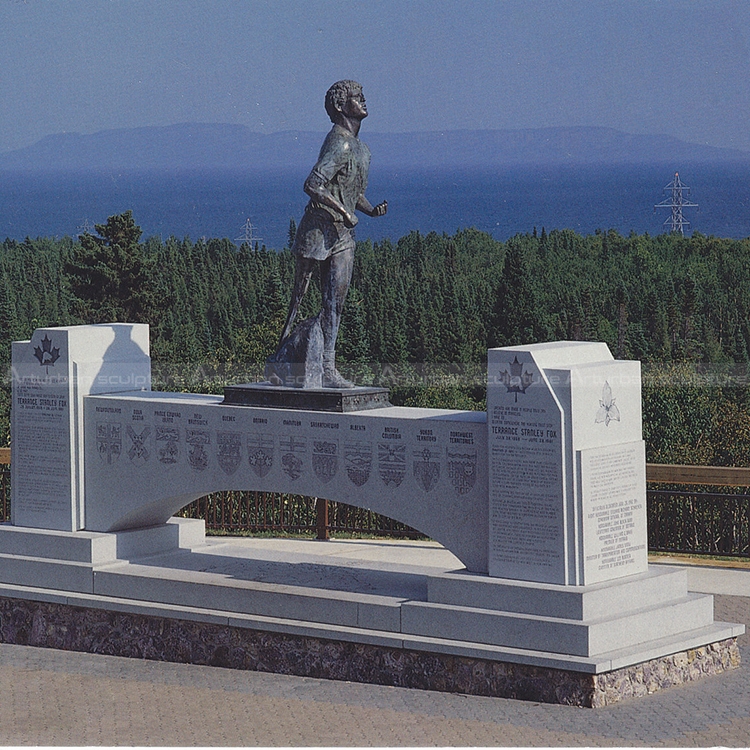 Placa de Pessoa Histórica Nacional Terry Fox